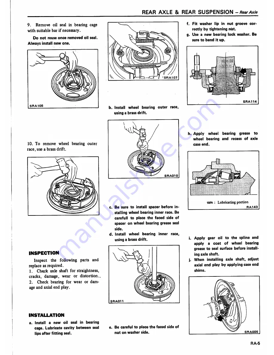 Datsun 1981 Pick-Up Service Manual Download Page 360