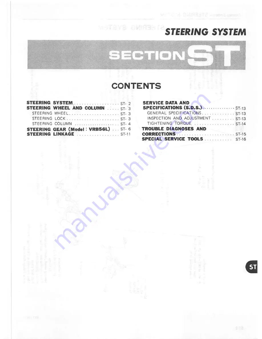 Datsun 1981 Pick-Up Service Manual Download Page 388