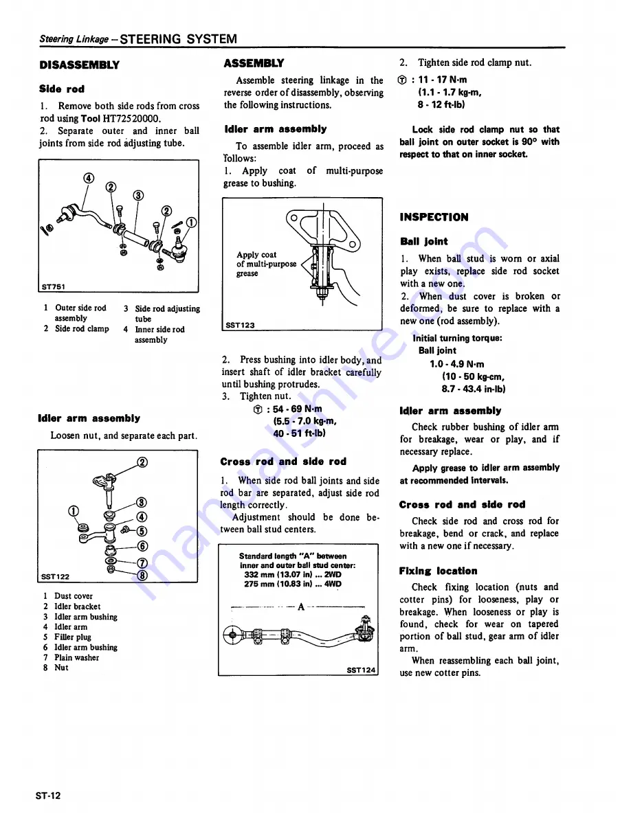 Datsun 1981 Pick-Up Service Manual Download Page 399