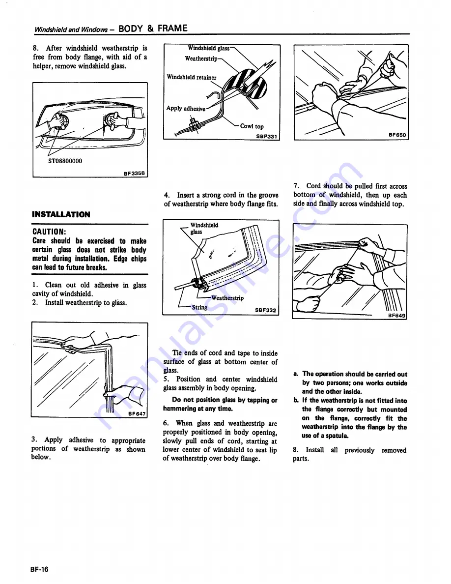 Datsun 1981 Pick-Up Service Manual Download Page 419