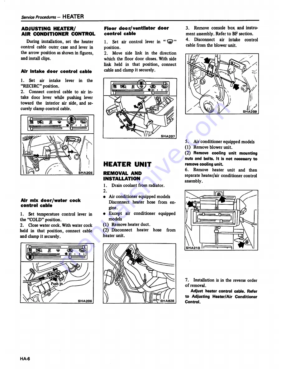 Datsun 1981 Pick-Up Service Manual Download Page 439