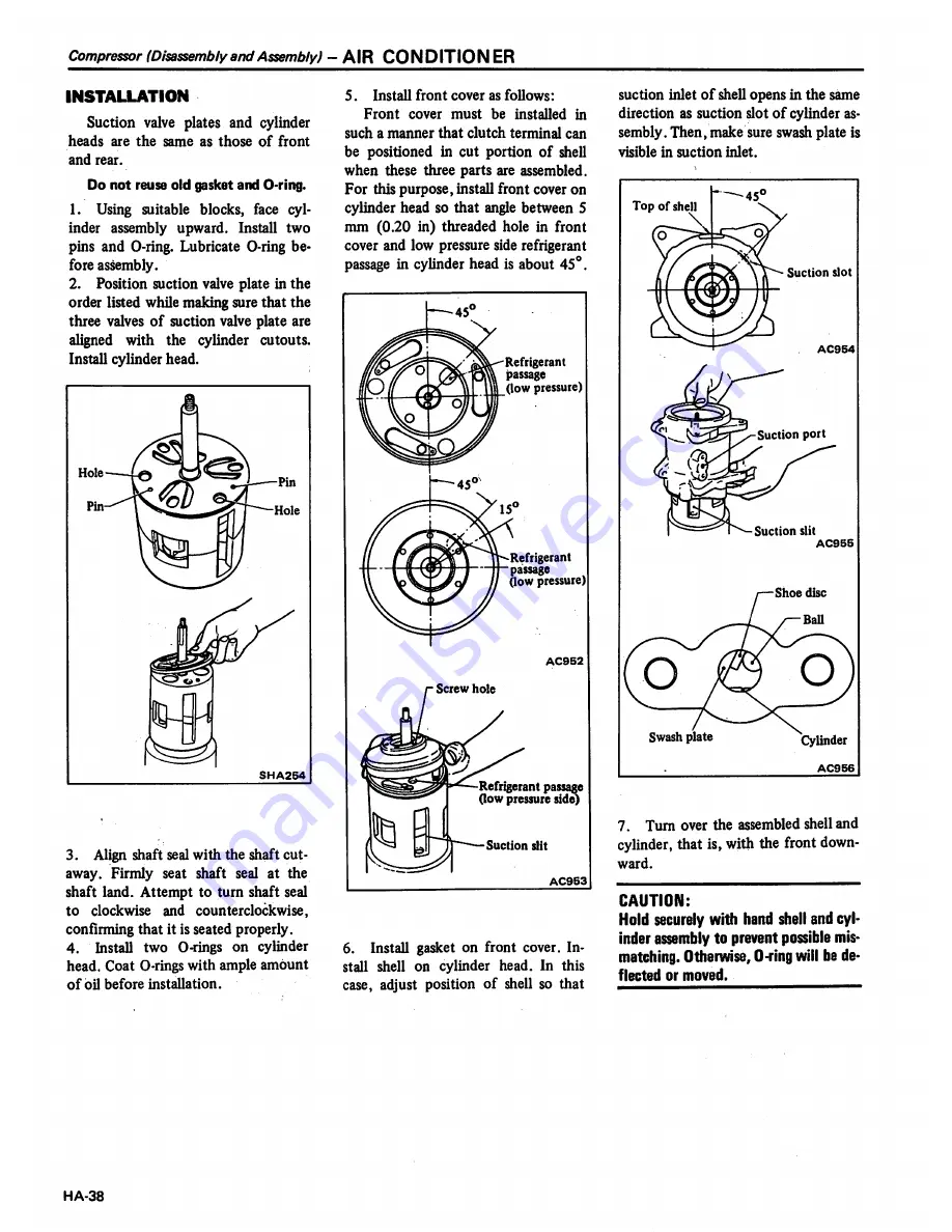 Datsun 1981 Pick-Up Service Manual Download Page 471