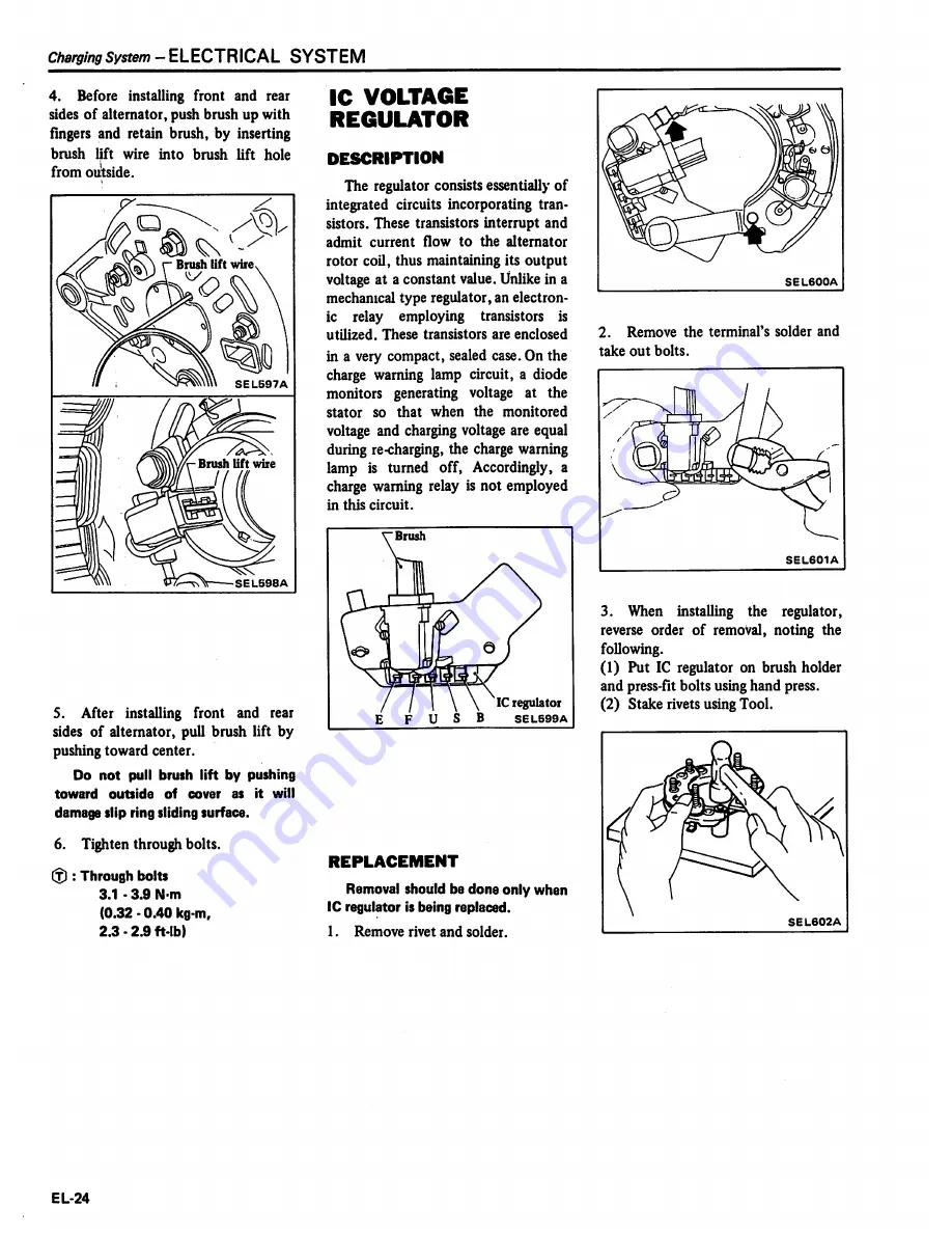 Datsun 1981 Pick-Up Service Manual Download Page 511