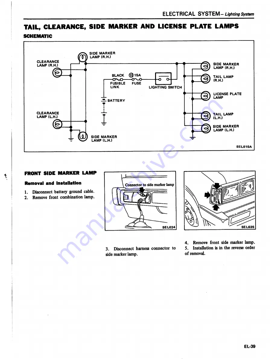 Datsun 1981 Pick-Up Service Manual Download Page 526