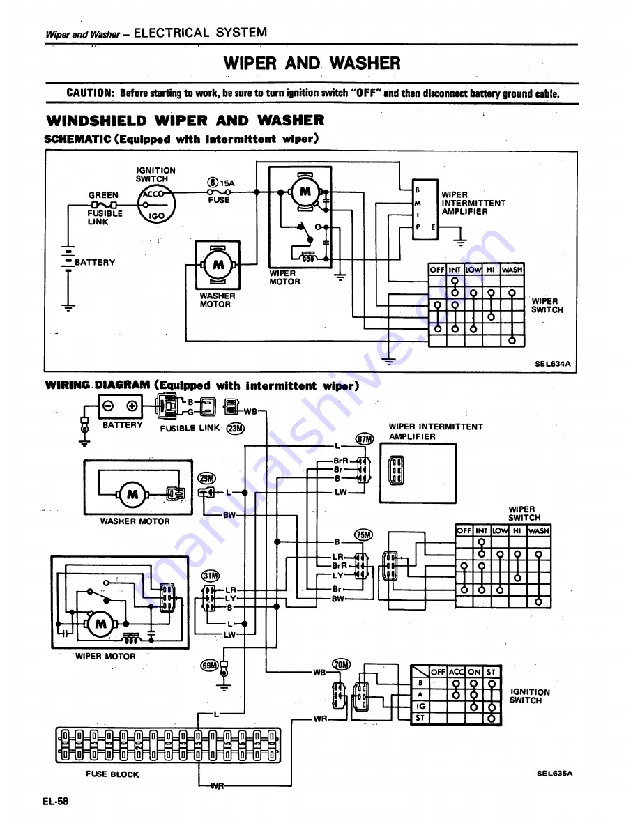 Datsun 1981 Pick-Up Service Manual Download Page 545