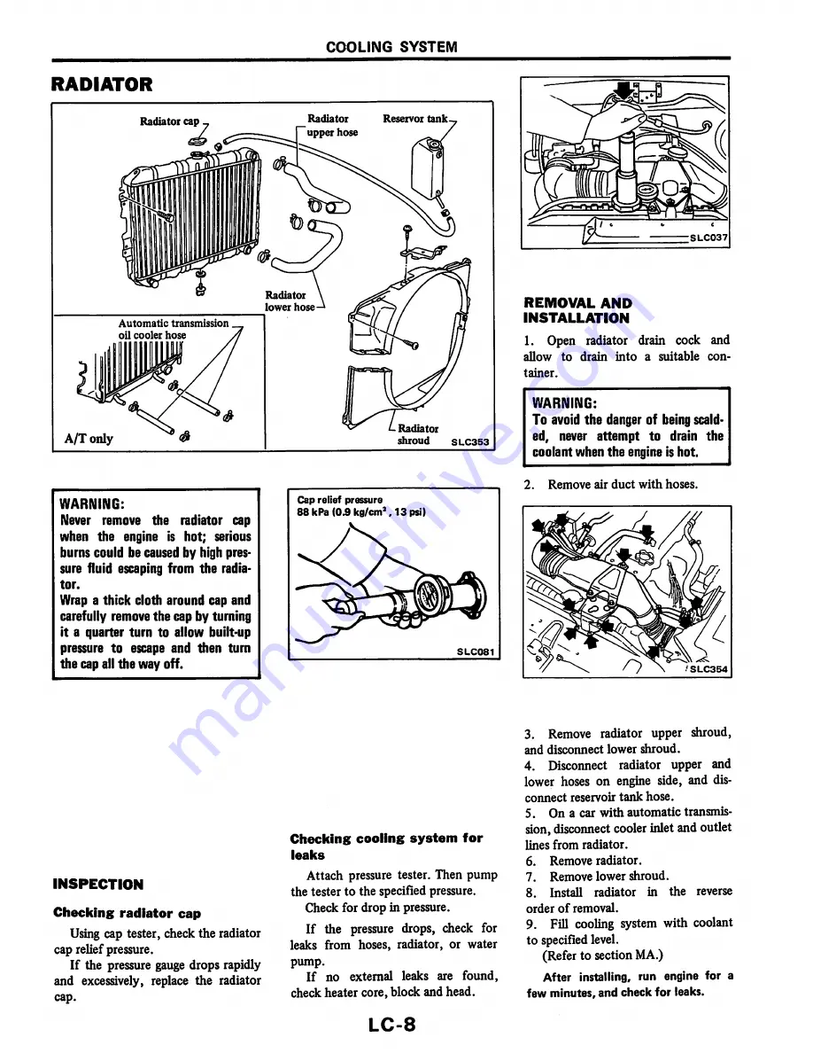 Datsun 200SX Скачать руководство пользователя страница 87