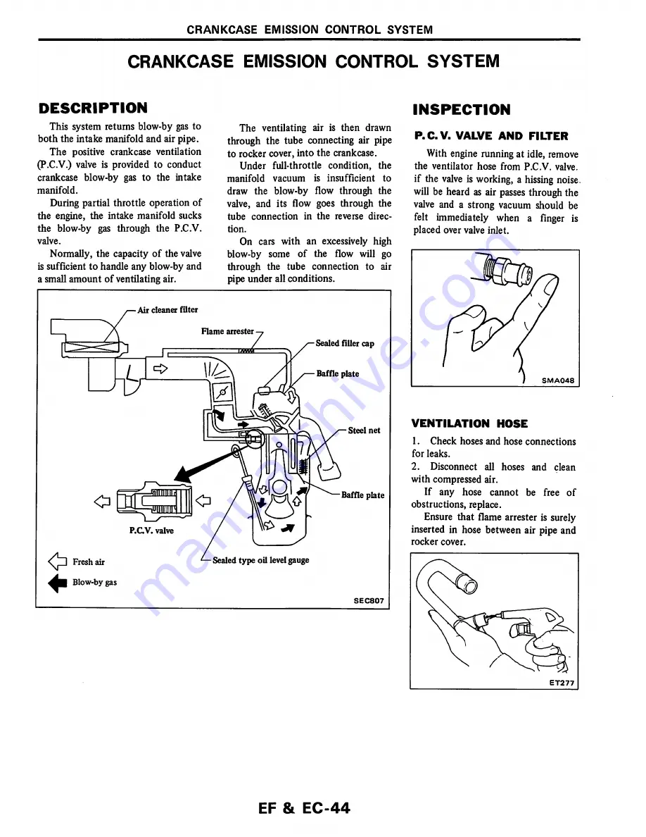 Datsun 200SX Service Manual Download Page 132