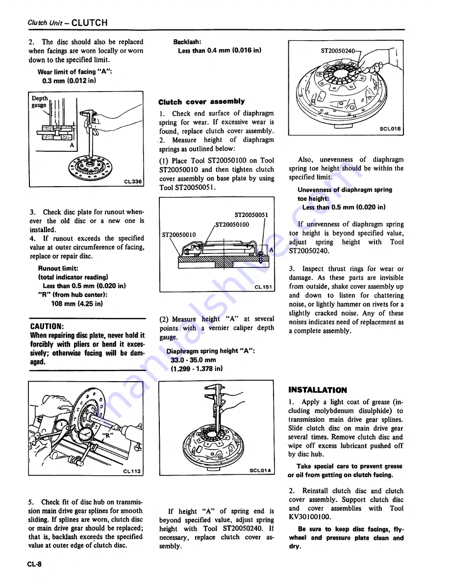 Datsun 200SX Service Manual Download Page 176