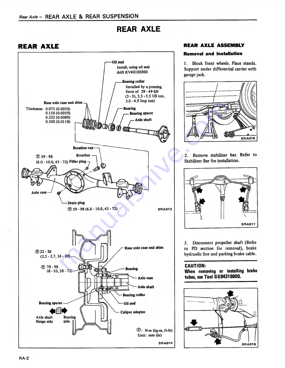 Datsun 200SX Service Manual Download Page 291