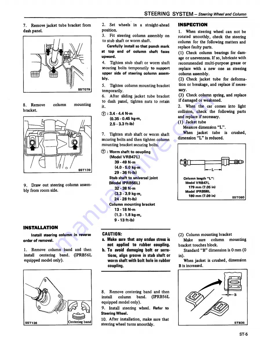 Datsun 200SX Service Manual Download Page 325