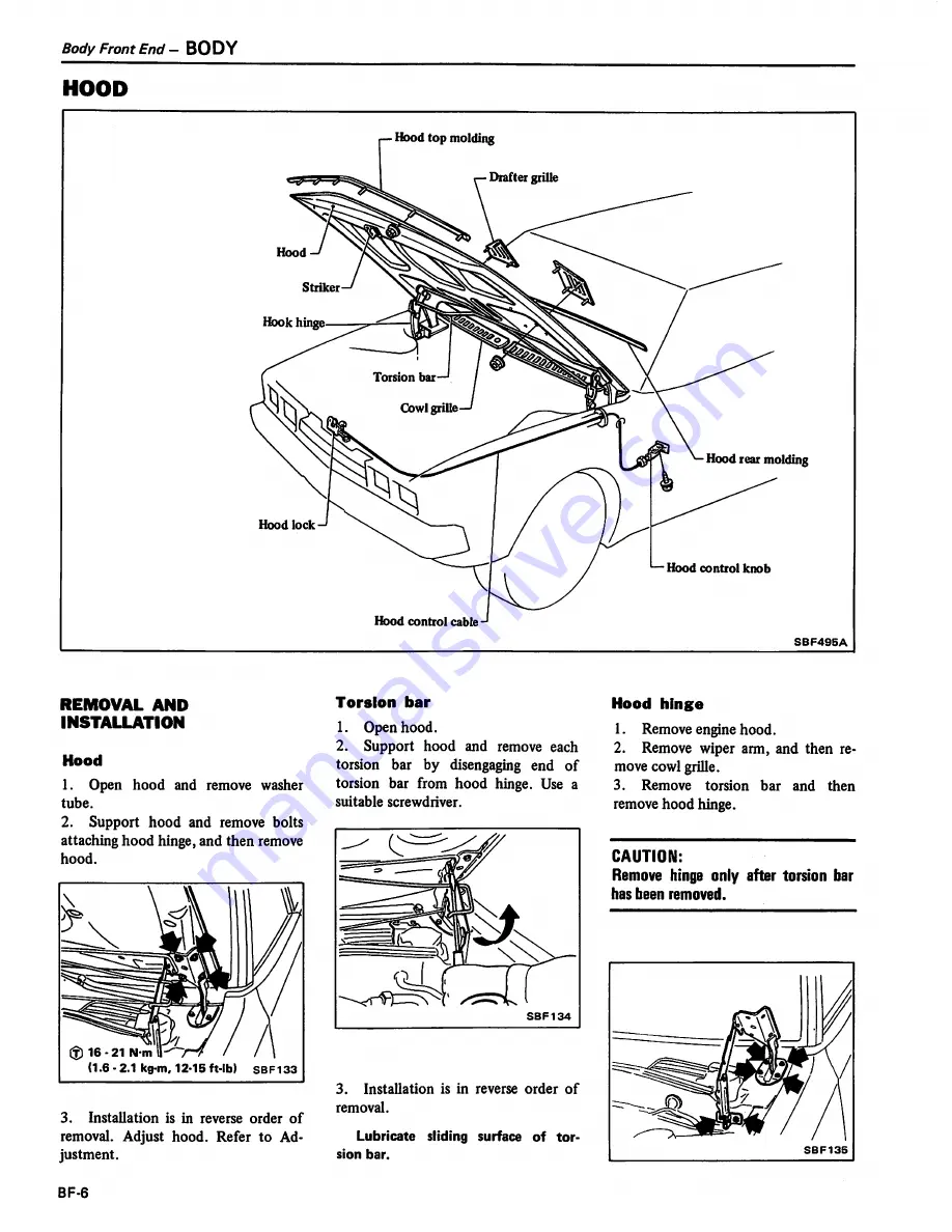 Datsun 200SX Service Manual Download Page 357