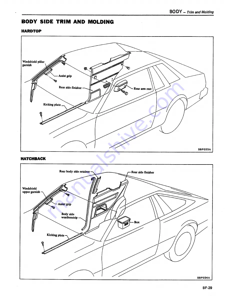 Datsun 200SX Скачать руководство пользователя страница 380