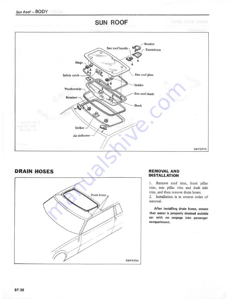 Datsun 200SX Скачать руководство пользователя страница 387