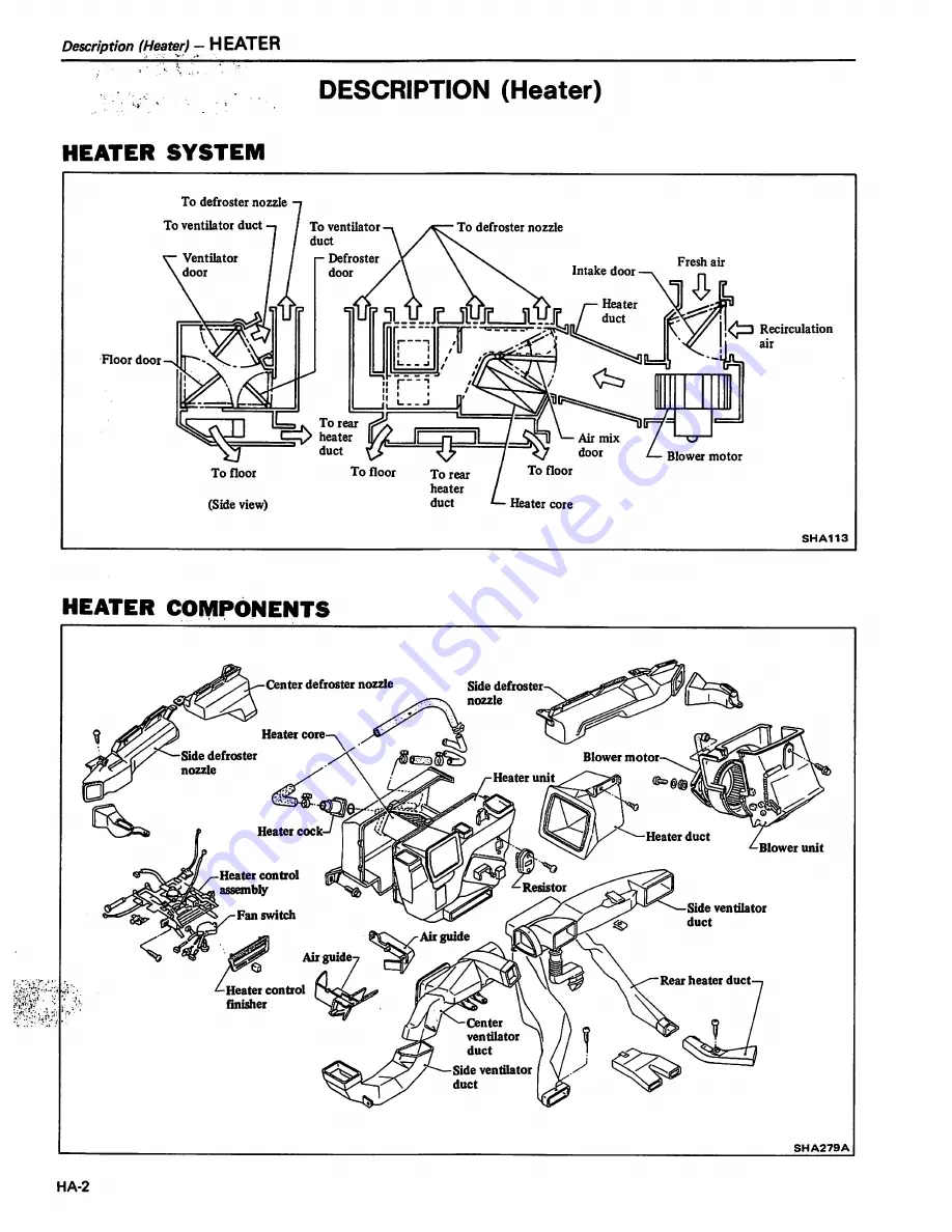 Datsun 200SX Скачать руководство пользователя страница 392