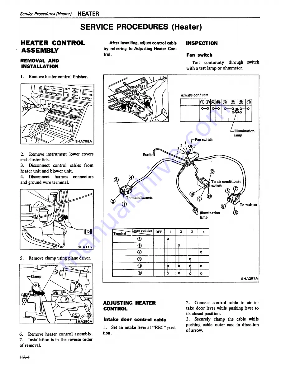 Datsun 200SX Service Manual Download Page 394