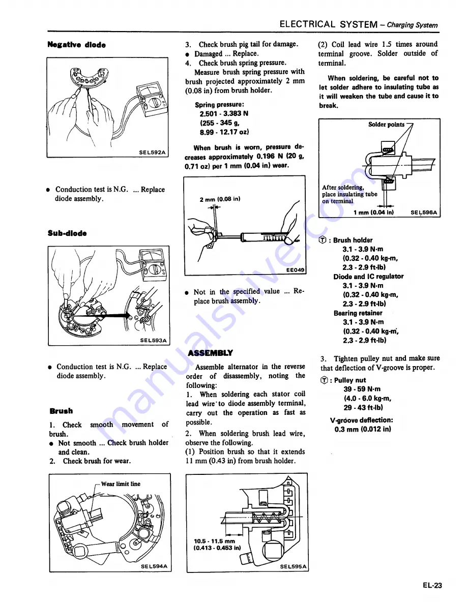 Datsun 200SX Service Manual Download Page 466