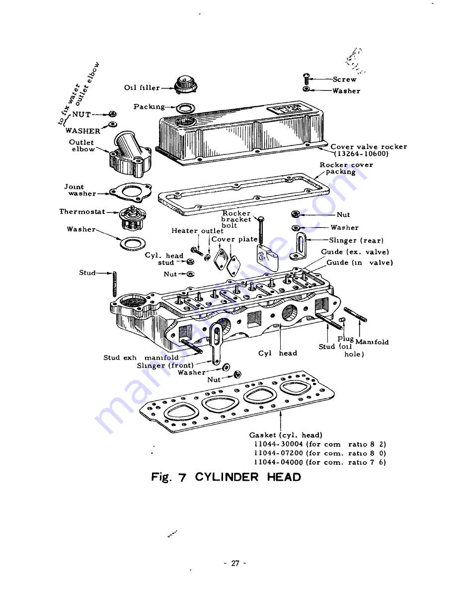 Datsun BLUEBlRD L 410 Series Service Manual Download Page 42