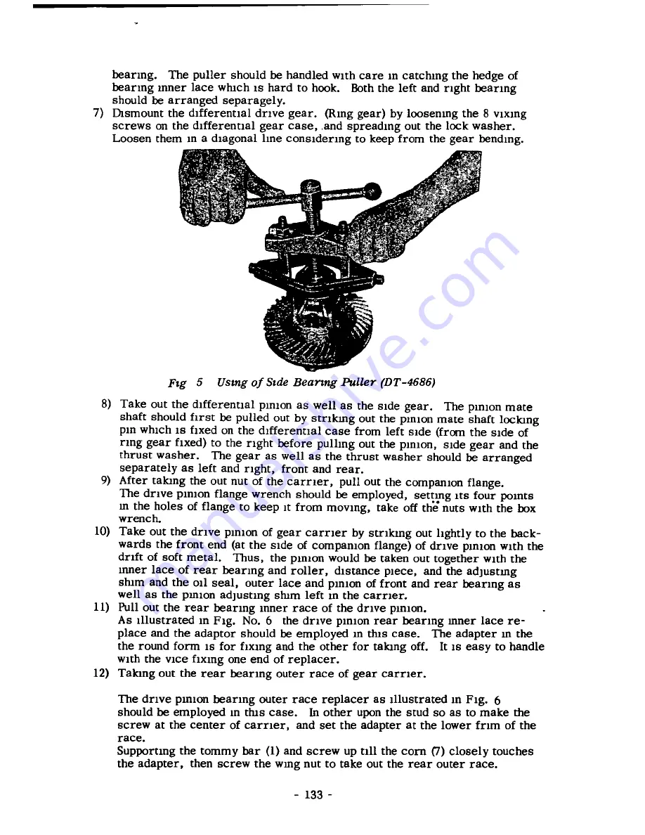 Datsun BLUEBlRD L 410 Series Service Manual Download Page 148