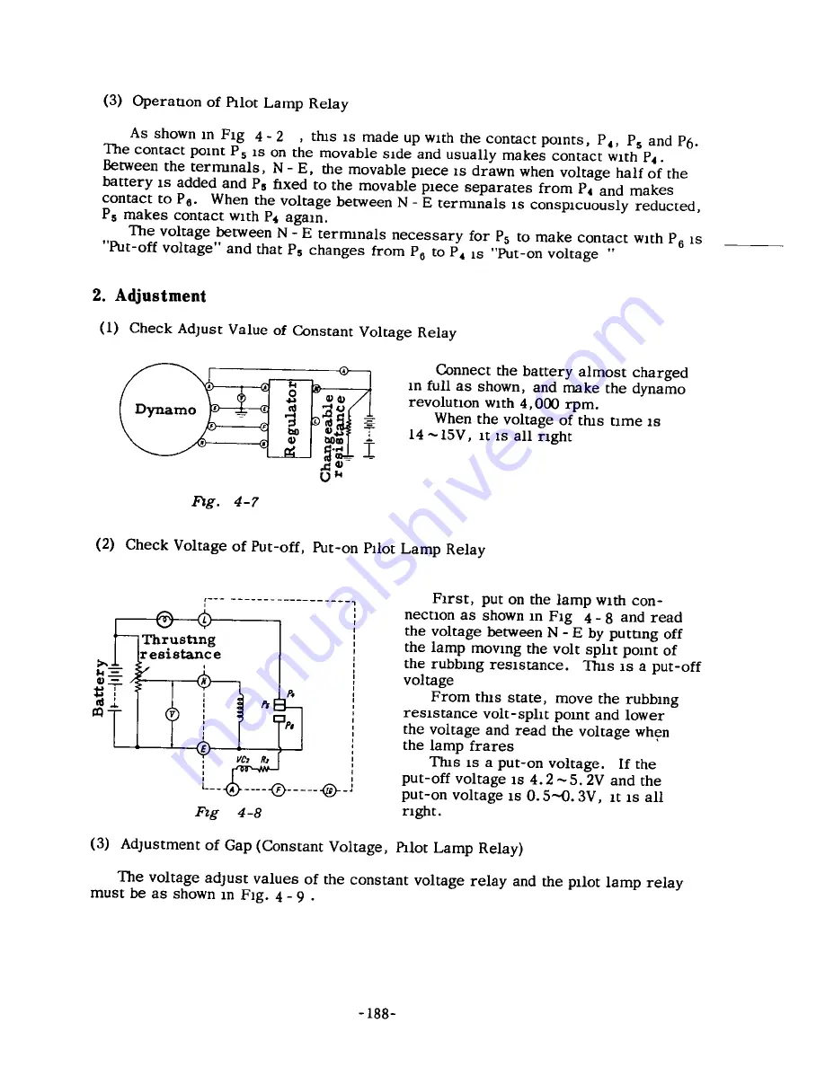 Datsun BLUEBlRD L 410 Series Service Manual Download Page 201