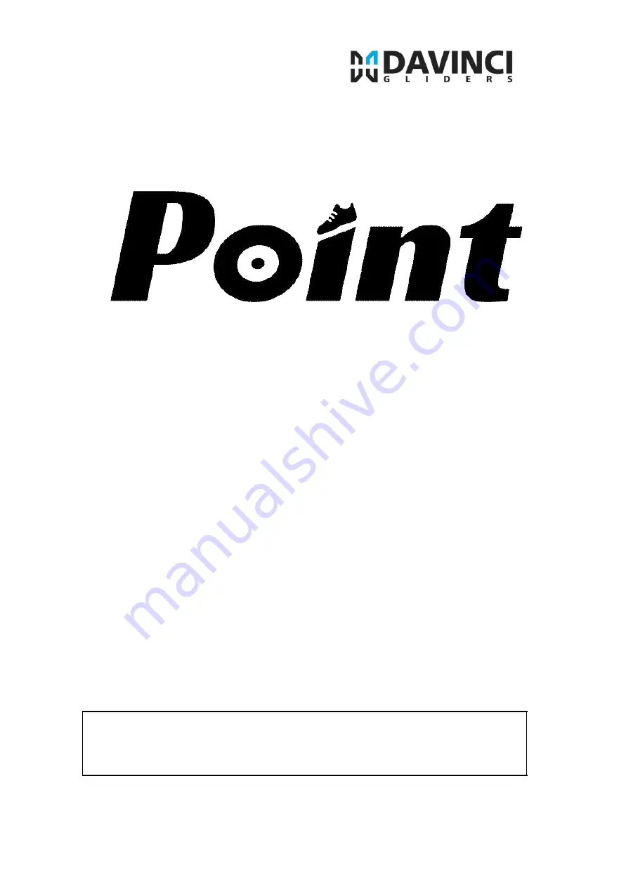 DaVinci Point L User Manual Download Page 1