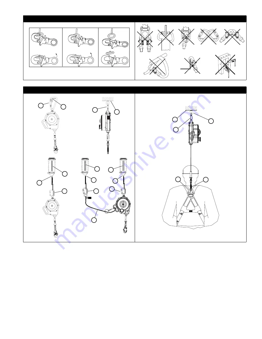 DBI SALA 3M SEALED-BLOK 3400656 Instruction Manual Download Page 3