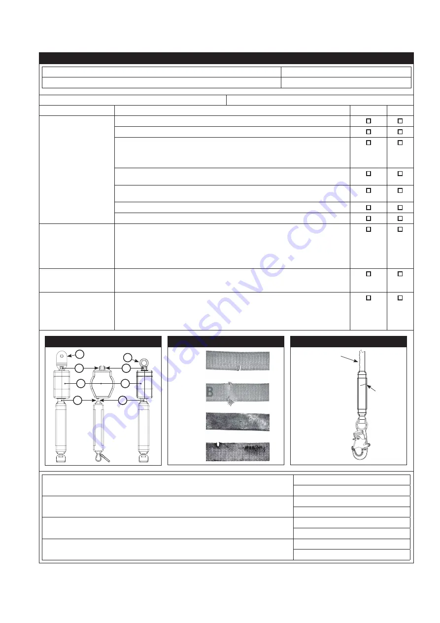 DBI SALA Hot Work NANO-LOK SRL 3101521 Instruction Manual Download Page 13