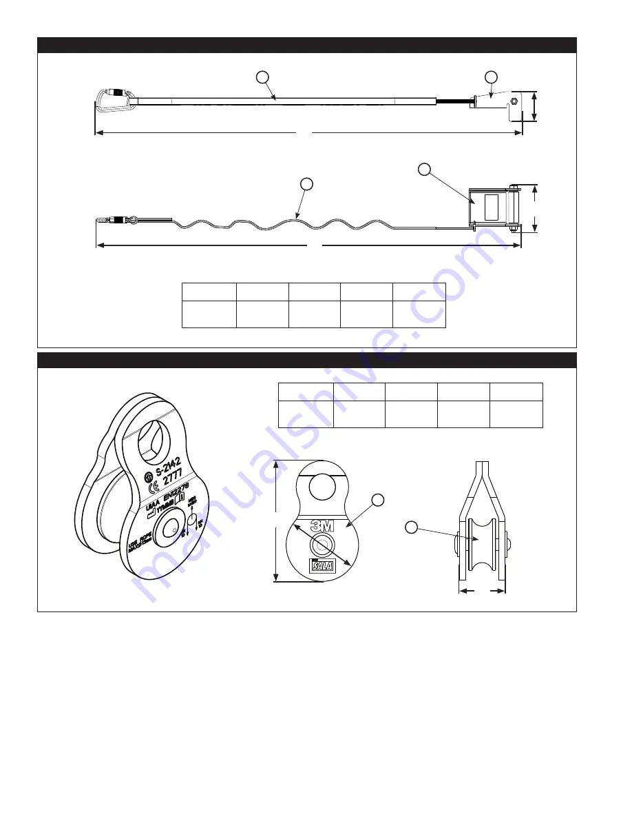 DBI SALA ROLLGLISS R550 User Instruction Manual Download Page 4