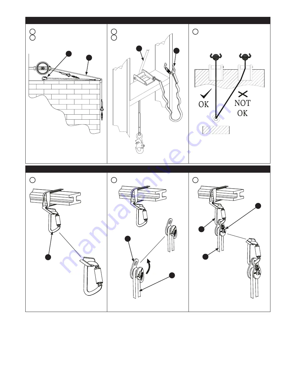 DBI SALA ROLLGLISS R550 User Instruction Manual Download Page 9