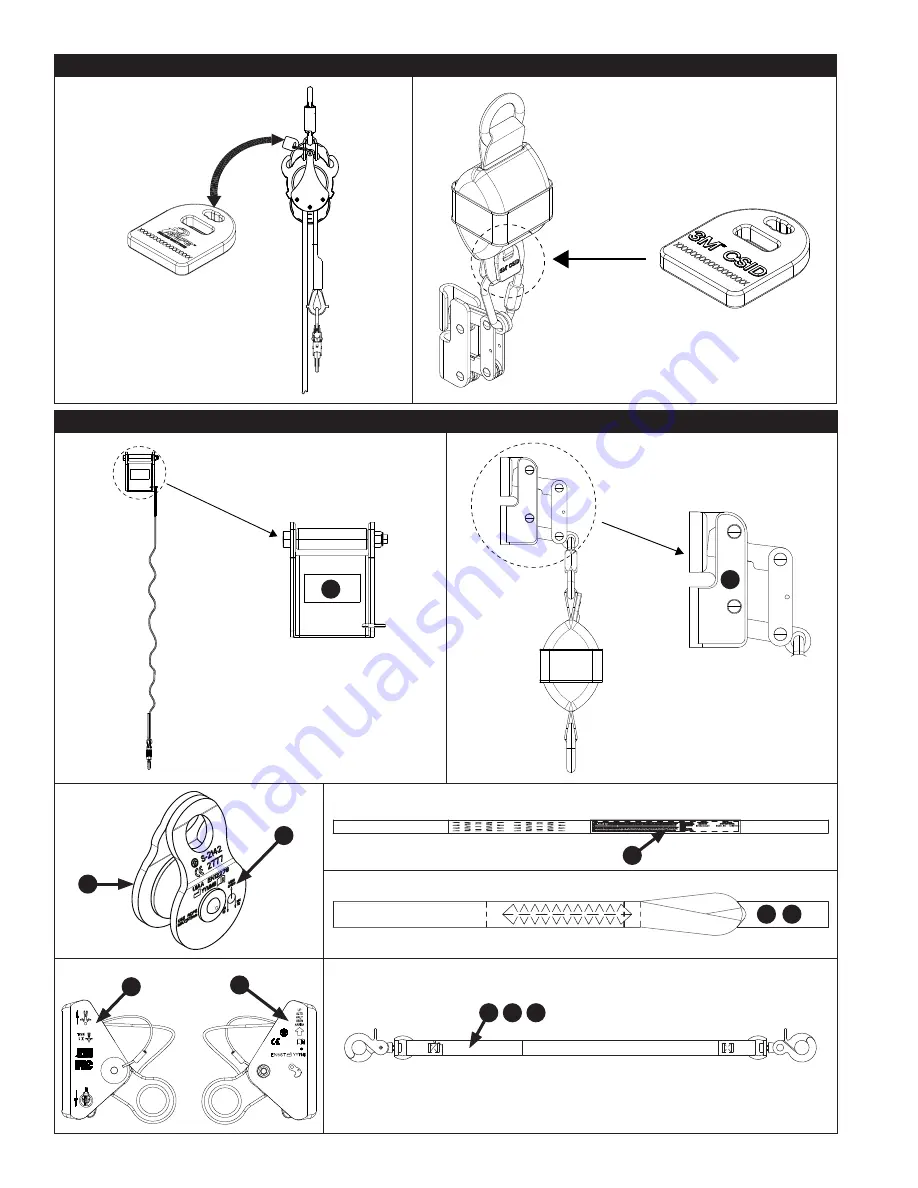 DBI SALA ROLLGLISS R550 User Instruction Manual Download Page 12