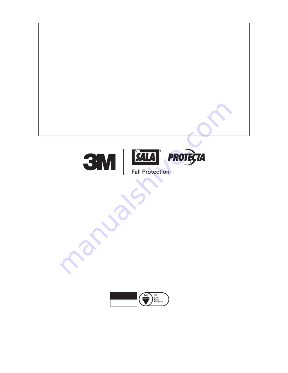 DBI SALA ROLLGLISS R550 User Instruction Manual Download Page 568