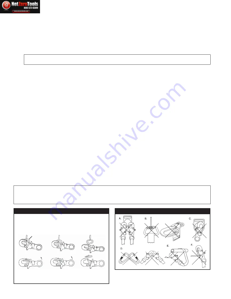 DBI SALA Sealed-Blok 3400860 User Instruction Manual Download Page 5