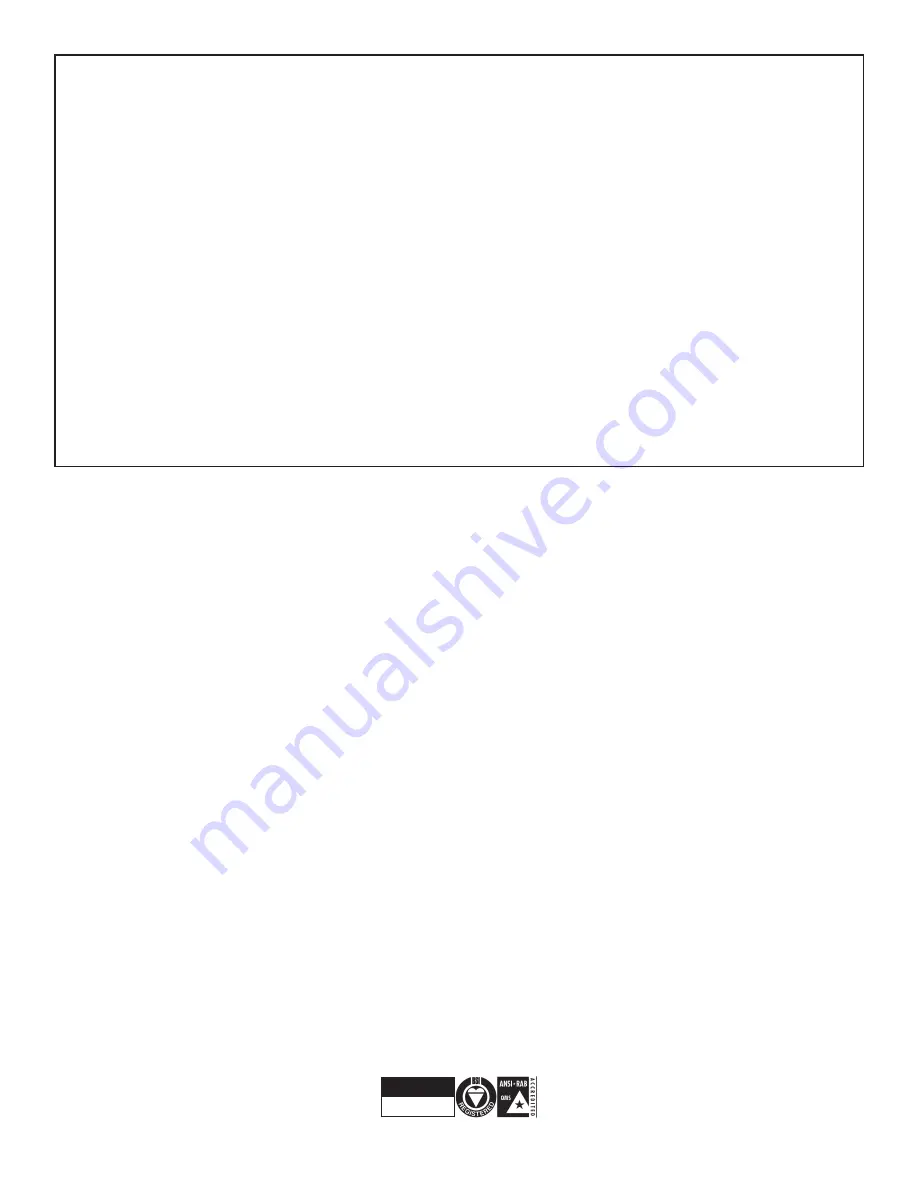 DBI SALA Sealed-Blok 3400860 User Instruction Manual Download Page 17