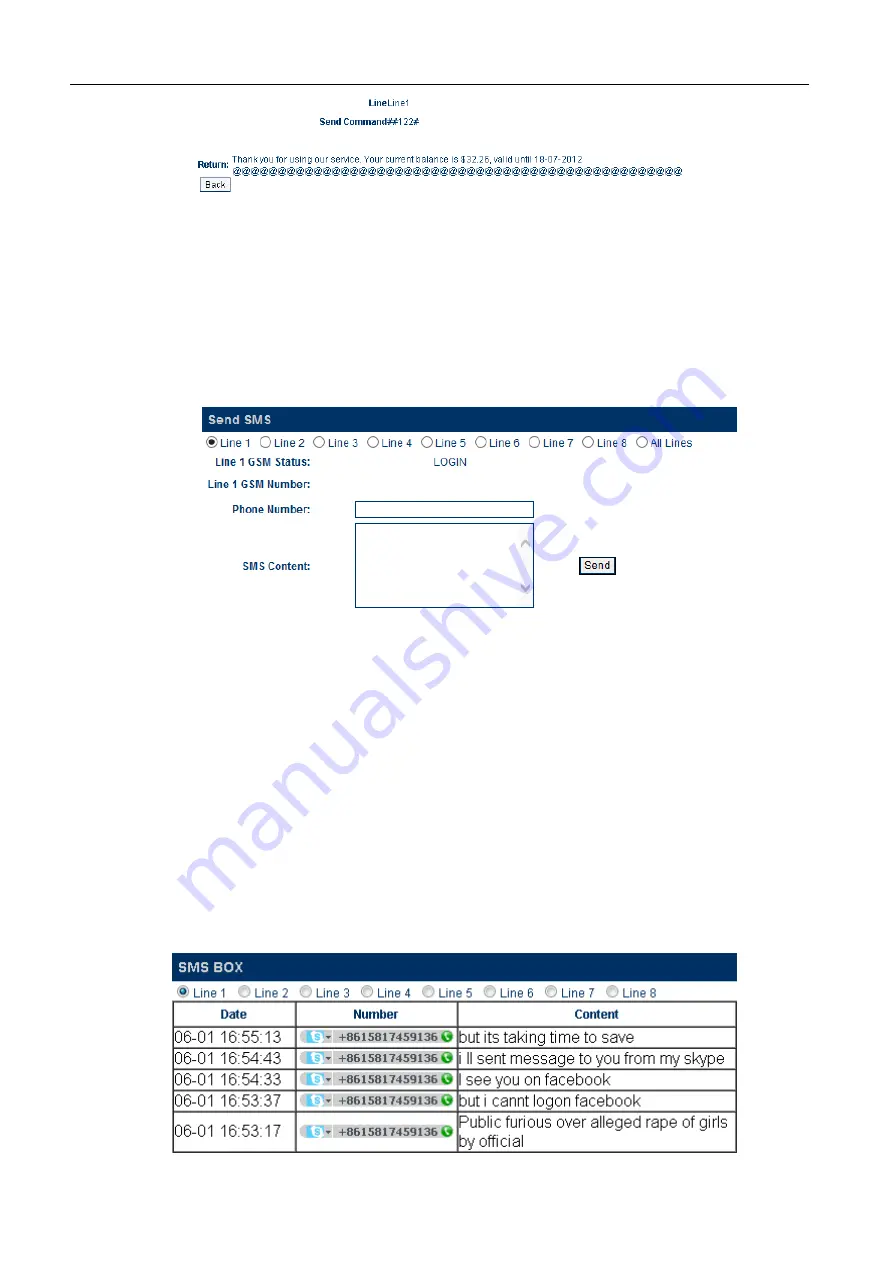 DBL Technology GoIP-1 User Manual Download Page 55