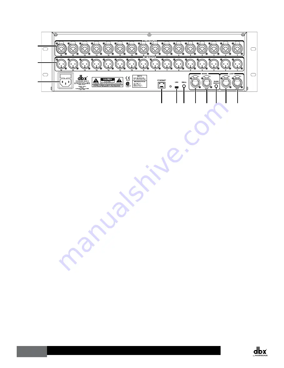 dbx TR1616 Скачать руководство пользователя страница 12