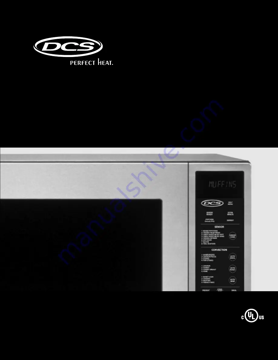 DCS CMO-24-SS Installation, Use And Care Manual Download Page 55