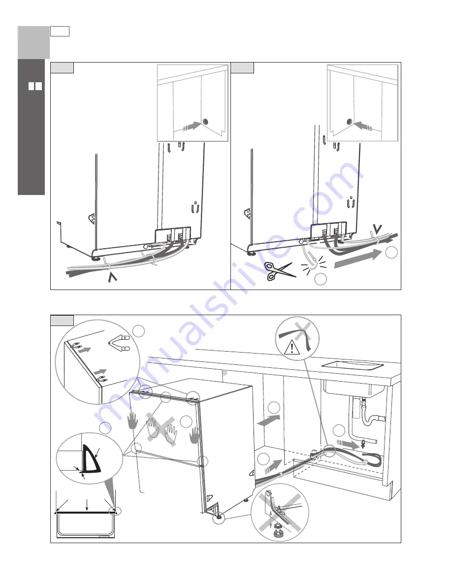 DCS DishDrawer DD124P5 Installation Manual Download Page 8