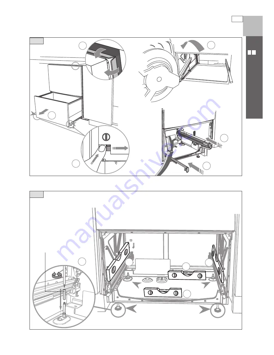 DCS DishDrawer DD124P5 Installation Manual Download Page 9