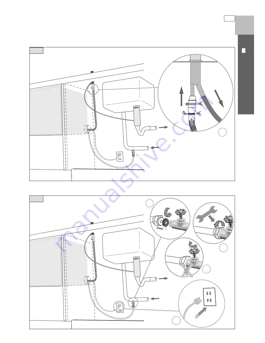 DCS DishDrawer DD124P5 Installation Manual Download Page 57