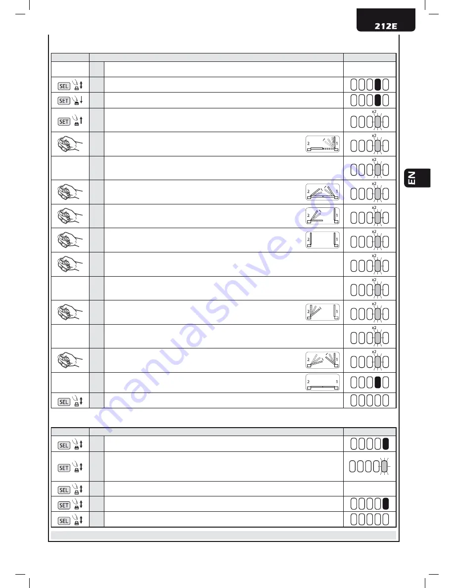 Dea 212E Operating Instructions And Warnings Download Page 13