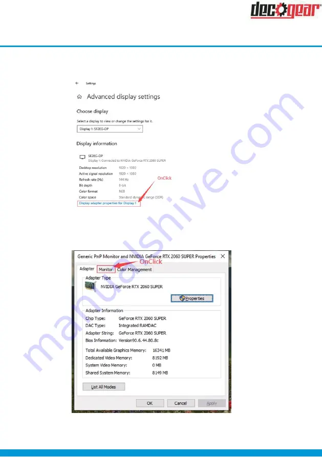 Deco Gear DGVIEW201 Instruction Manual Download Page 25