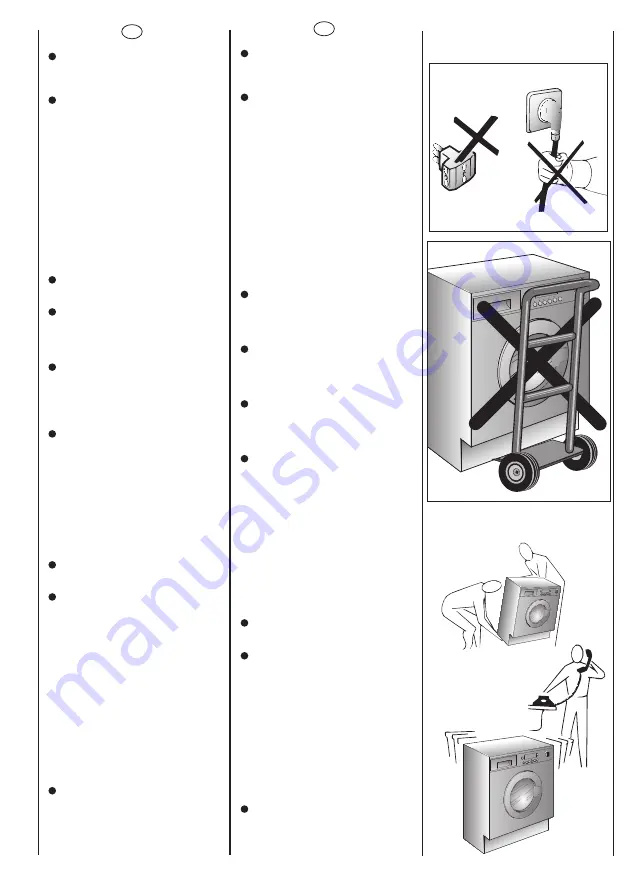 DeDietrich DFW814 User Instructions Download Page 7