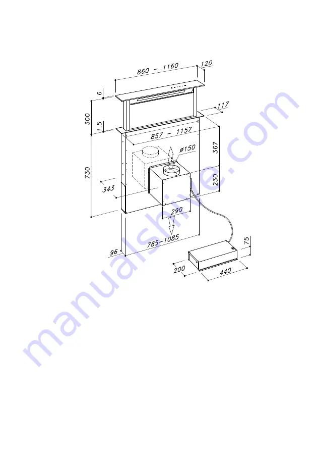 DeDietrich DHD7261B Installation Manual Download Page 10