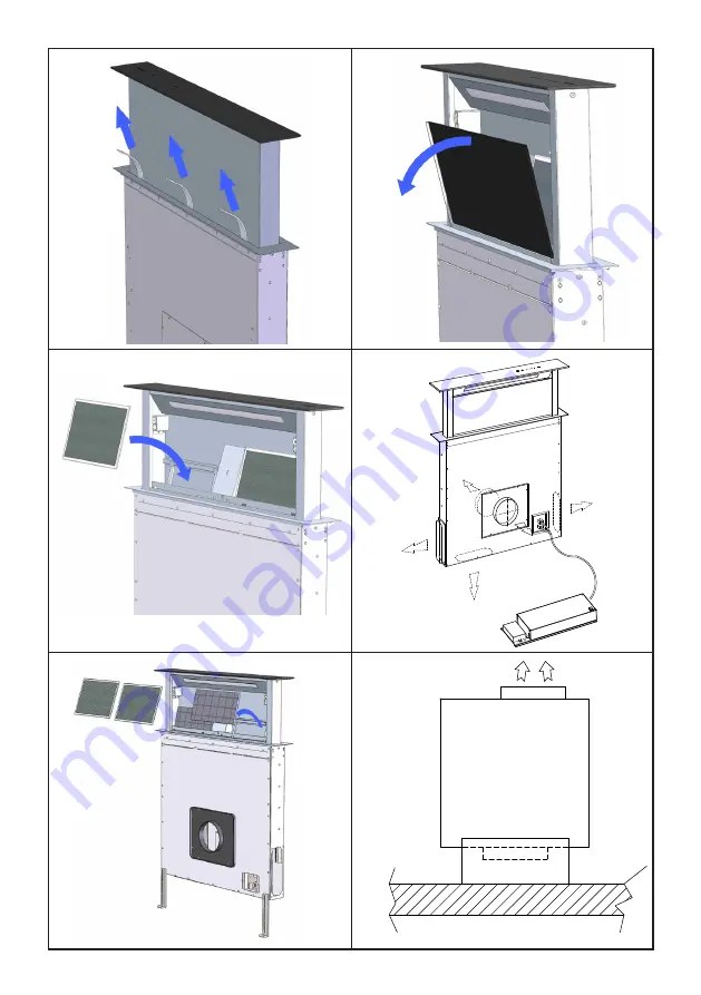 DeDietrich DHD7960B Installation Manual Download Page 4