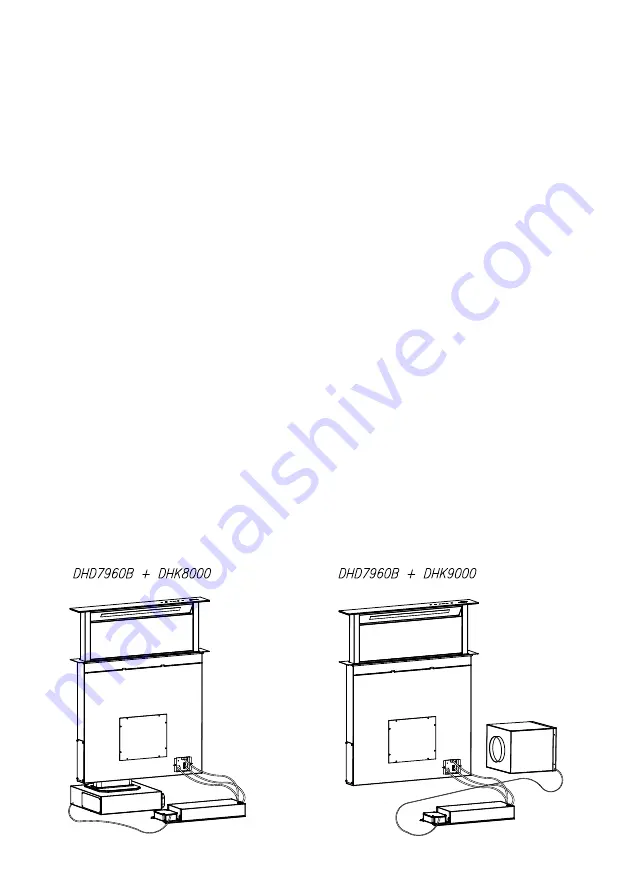 DeDietrich DHD7960B Installation Manual Download Page 107