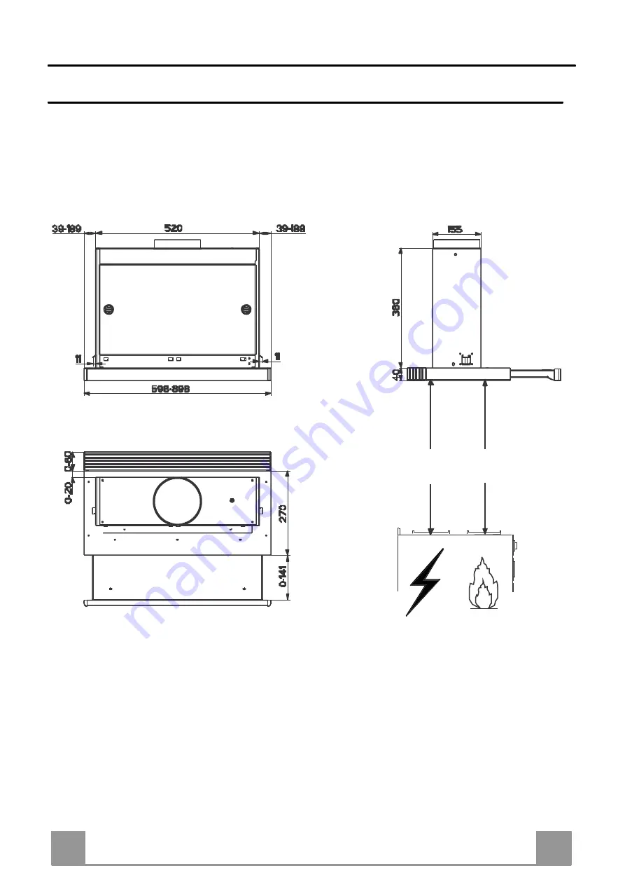 DeDietrich DHT945X Manual To Installation Download Page 24