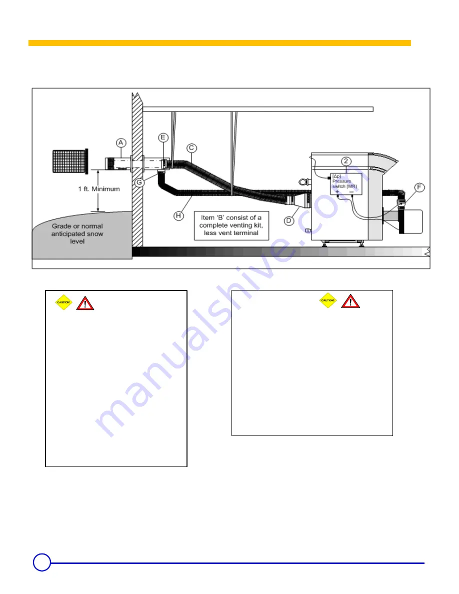 DeDietrich GT 123 A Installation And Maintenance Manual Download Page 26