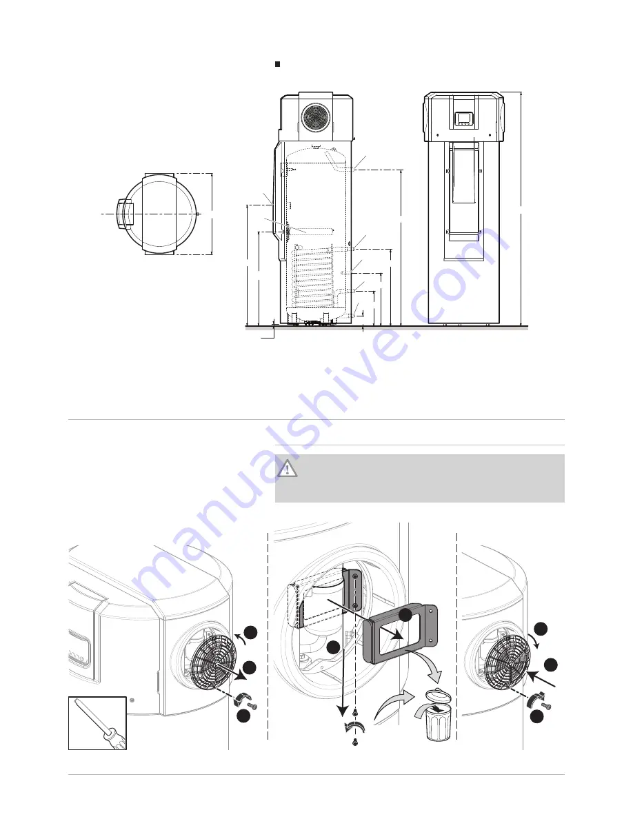 DeDietrich KALIKO TWH 200 E Installation And Service Manual Download Page 23