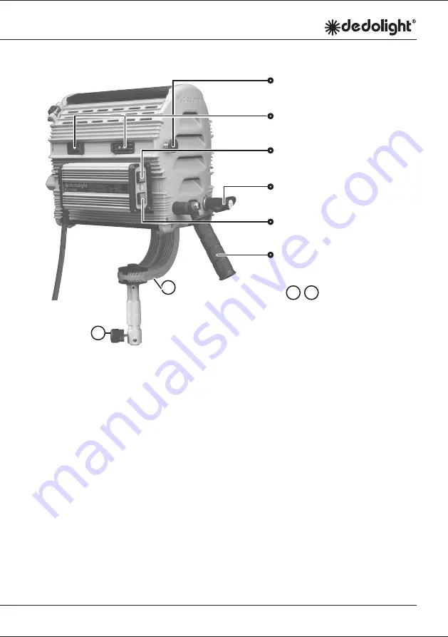 dedolight DEB1200D Operating Instructions Manual Download Page 13