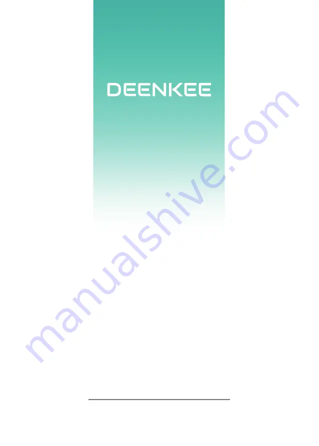 Deenkee I7 Owner'S Manual Download Page 1