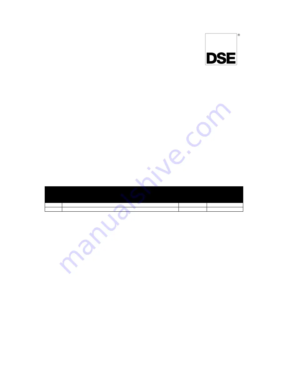 Deep Sea Electronics Plc DSE8810 Software Manual Download Page 2